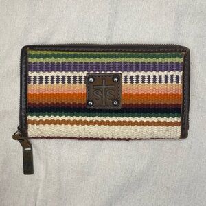 STS Ranchware Womens Tularosa Serape Wallet Southwest Aztec Zip Around Wallet